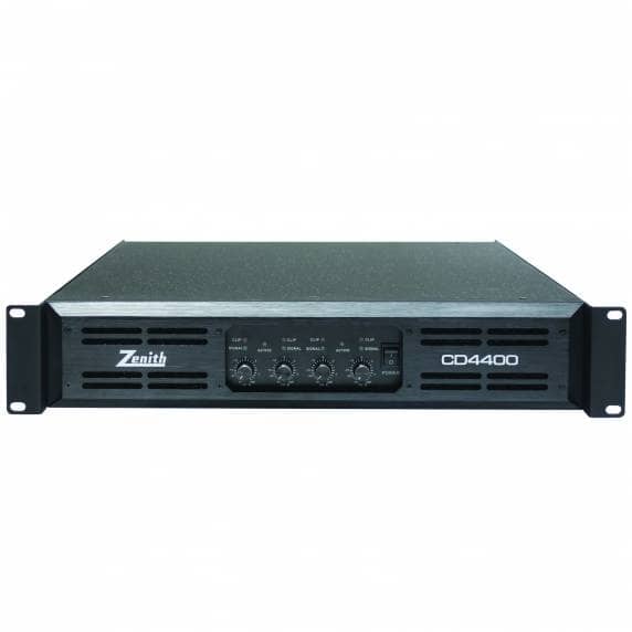 Zenith CD 4400 4x400Wrms Power Amplifier, 4-8Ohms